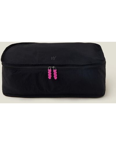 Accessorize Women's Black Nylon Large Travel Packing Cube