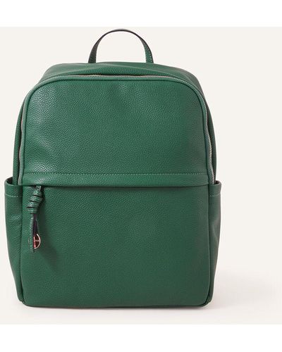 Accessorize Green Smart Zip Around Backpack