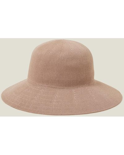 Accessorize Women's Packable Bucket Hat Pink - Natural