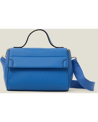 Accessorize Women's Top Handle Cross-body Bag Blue