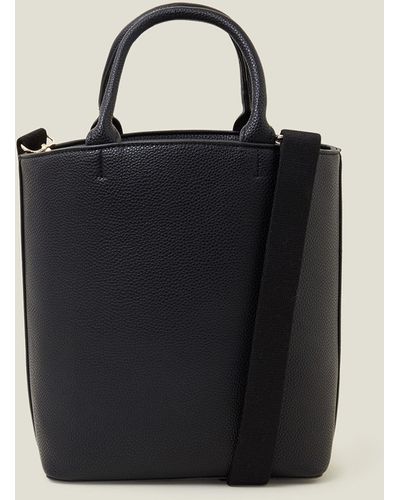 Accessorize Women's Handheld Bucket Bag Black