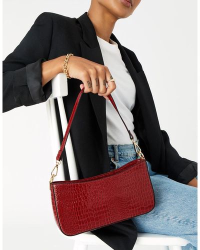 Accessorize Roxanne Shoulder Bag Red