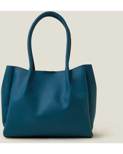 Accessorize Women's Soft Shoulder Bag Teal - Blue