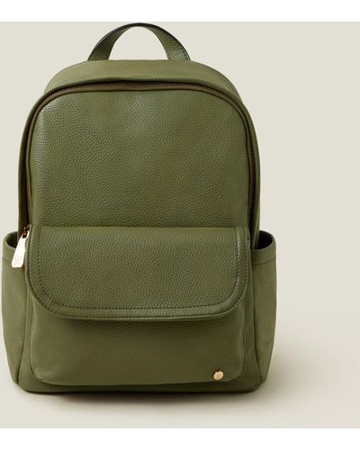 Accessorize Women's Front Flap Backpack Green