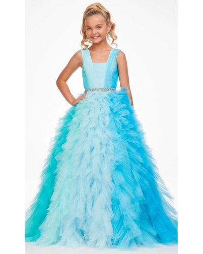 Ashley Lauren Kids Ball Gown - Blue
