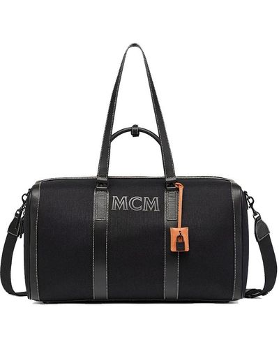 NWT!* MCM Unisex cubic logo Large Weekender, Duffle bag, Gym Bag $1550+ tax