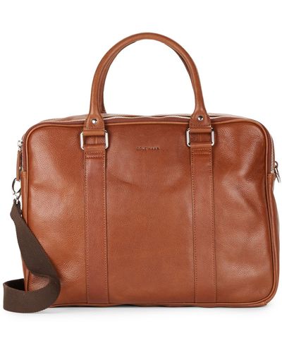 Cole Haan Soft Leather Briefcase - Brown