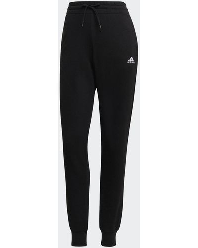 adidas LOUNGEWEAR ESSENTIALS 3-STREIFEN LEGGINGS - Schwarz