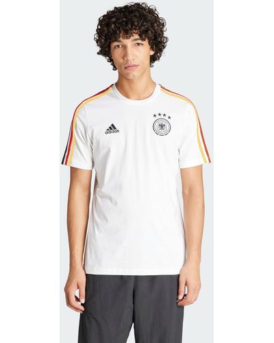 adidas Germany Dna 3-stripes T-shirt - White