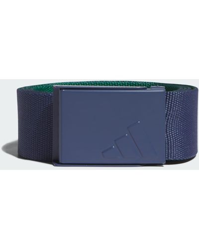 adidas Reversible Webbing Riem - Blauw