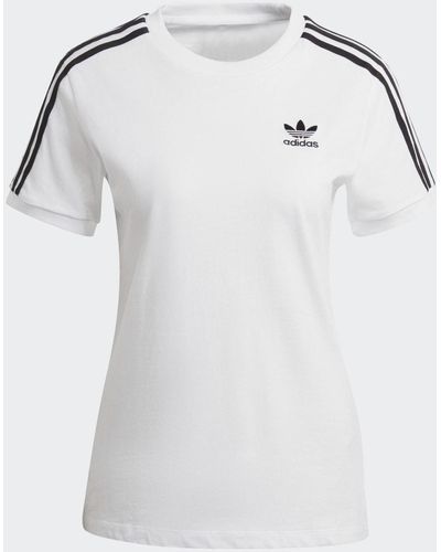 adidas Originals T-Shirts 3S - Weiß