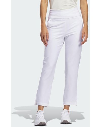 adidas Pantalon uni longueur cheville Ultimate365 - Blanc