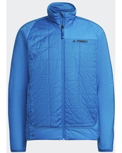 adidas Giacca Terrex Multi Synthetic Insulated - Blu