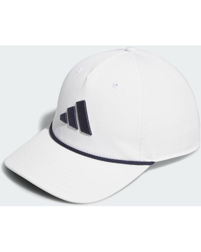 adidas Tour Five-Panel Kappe - Weiß