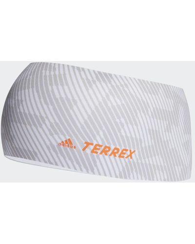 adidas TERREX AEROREADY Graphic Stirnband - Weiß