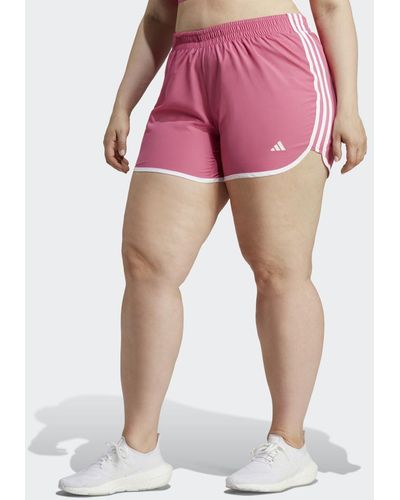 adidas Originals Short da running Marathon 20 (Curvy) - Rosa