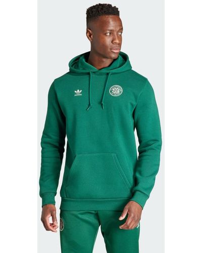 adidas Celtic FC Essentials Trefoil Hoodie - Grün