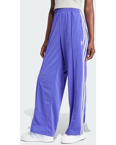 adidas Track pants Firebird Loose - Blu