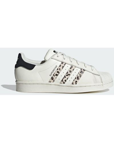 Adidas superstar zwart metallic top