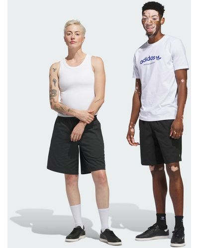 adidas Short Skateboarding (Neutral) - Bianco