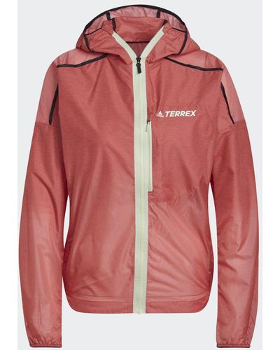 adidas Adidas Laufjacke TERREX AGRAVIC WINDWEAVE WINDJACKE - Rot