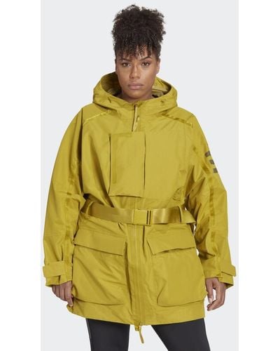 adidas Veste Terrex CT Xploric RAIN.RDY (Grandes tailles) - Jaune