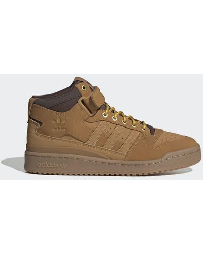 adidas Scarpe Forum Mid - Marrone