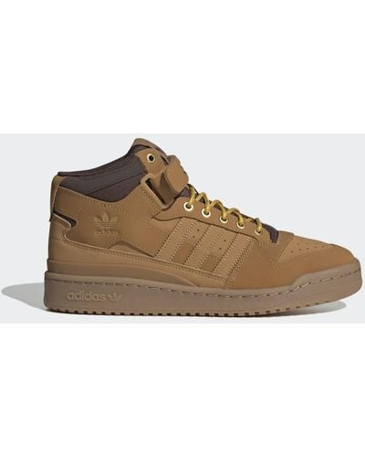 adidas Zapatilla Forum Mid - Marrón