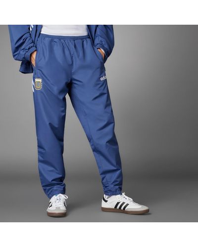 adidas Pantalon de survêtement toile Argentine 1994 - Bleu