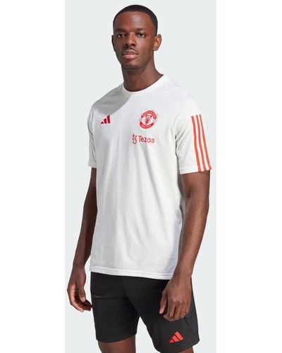 adidas T-shirt da allenamento Tiro 23 Manchester United FC - Bianco