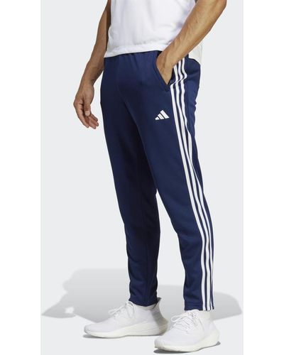 adidas Train Essentials 3-Stripes Joggers Pantalones - Azul