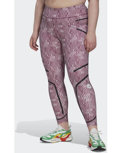 adidas By Stella Mccartney Truepurpose Printed Training Legging - Paars