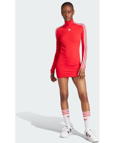 adidas Robe ajustée Adilenium - Rouge