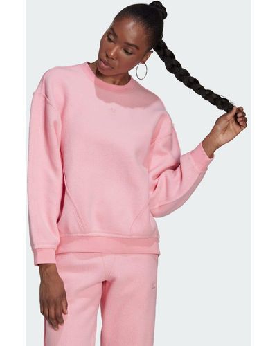 adidas Cozy Loungewear Sweatshirt - Pink