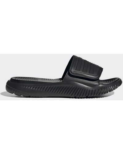 adidas Alphabounce Slides - Schwarz