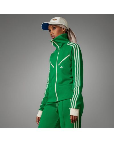Chaqueta Adidas Verde de mujer: hasta el 60 % de descuento | Lyst