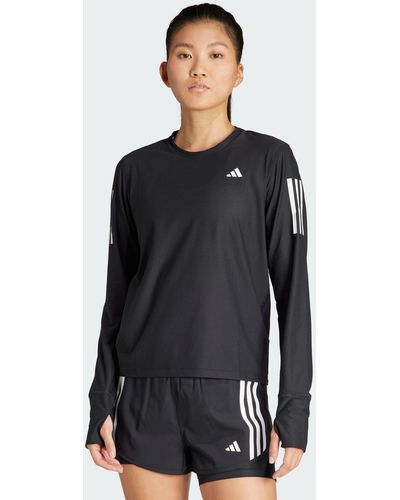 Adidas black clearance long sleeve