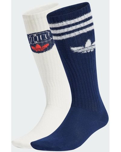 adidas Knee Socks 2 Pairs - Blauw