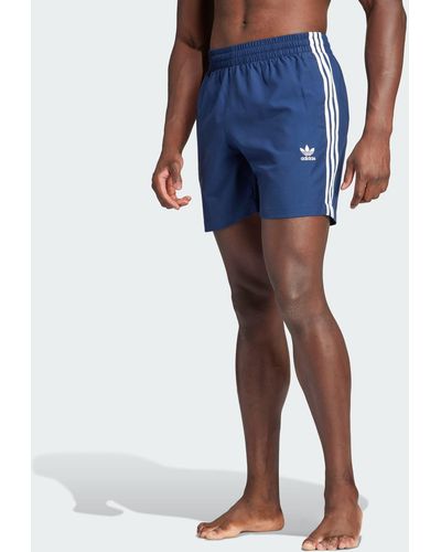 adidas Originals Adicolor 3-stripes Swim Shorts - Blue