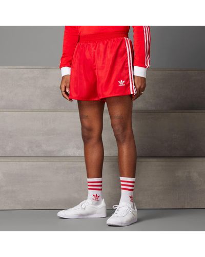 adidas Pantalón corto FC Bayern Originals - Rojo