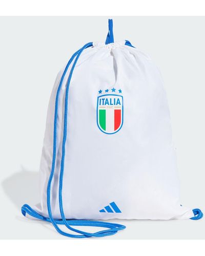 adidas Italy Football Gym Sack - Blu