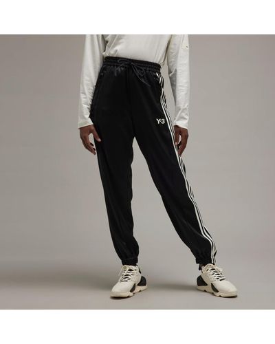 adidas Pantalón Tech Silk Cuffed Y-3 3 bandas - Negro