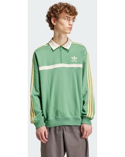 adidas Collared Sweatshirt - Groen