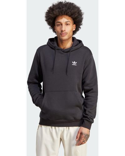 adidas Trefoil Essentials Hoodie - Black