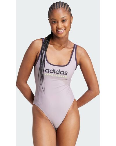 adidas Sportswear U-Back Swimsuit - Weiß