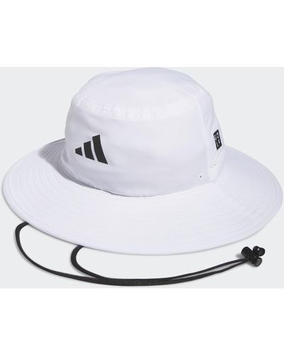 adidas Wide-brim Golf Hat - White