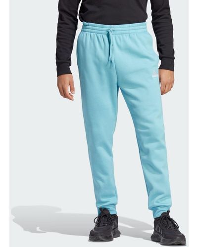 adidas Pantalon fuselé en molleton Essentials - Bleu