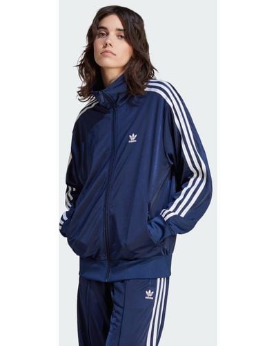 adidas Track top adicolor Classics Loose Firebird - Blu