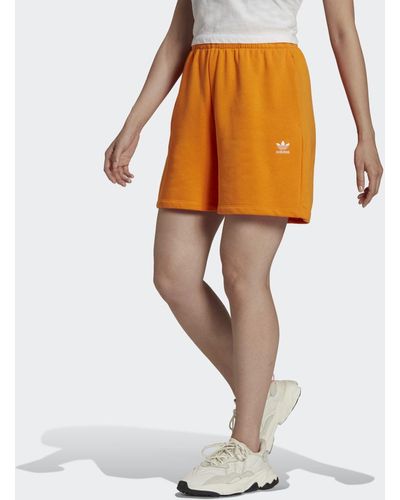 adidas Originals Adicolor Essentials French Terry Shorts - Orange