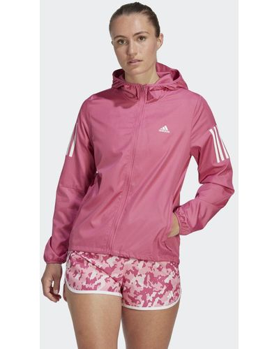 55% DE für Lyst | Rabatt Jacke Adidas Running Frauen - Bis